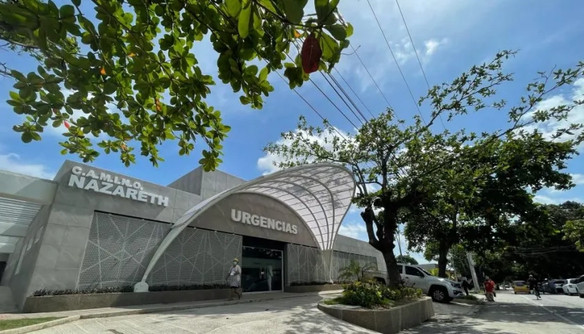 El herido fue llevado en primera instancia al Camino Nazareth. 