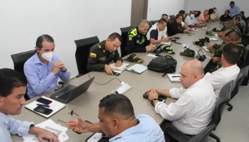 Consejo de seguridad cumplido en Soledad.