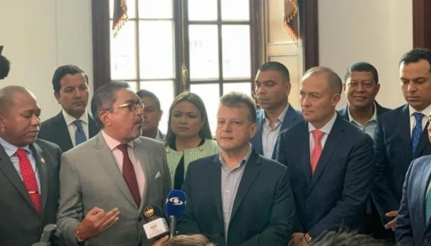 Integrantes de Cambio Radical.