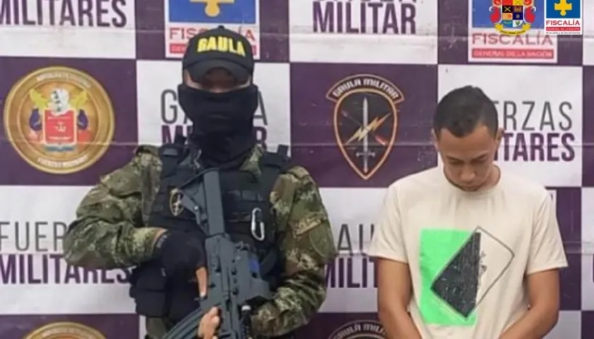 Juan Miguel Carrillo Díaz fue capturado por presunta extorsión.