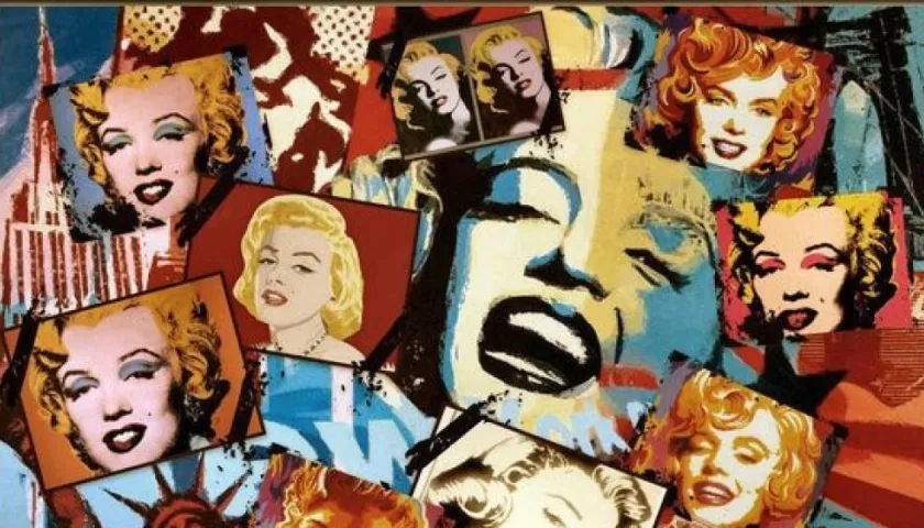 Marilyn Monroe Popart.