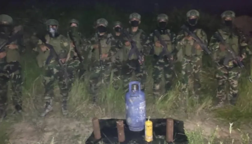 Militares venezolanos.