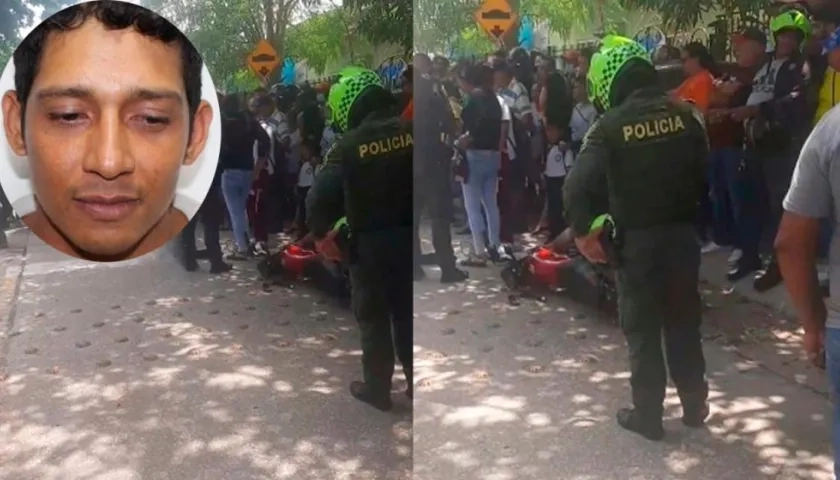 Juan Carlos Niño Marchena murió en el lugar de los hechos. 