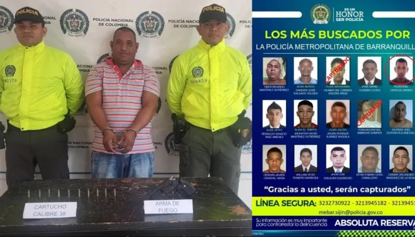 Uno de los más buscados capturados en La Guajira. 