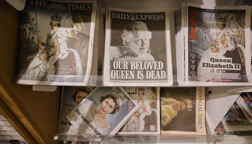 Las portadas de los medios de comunicación.