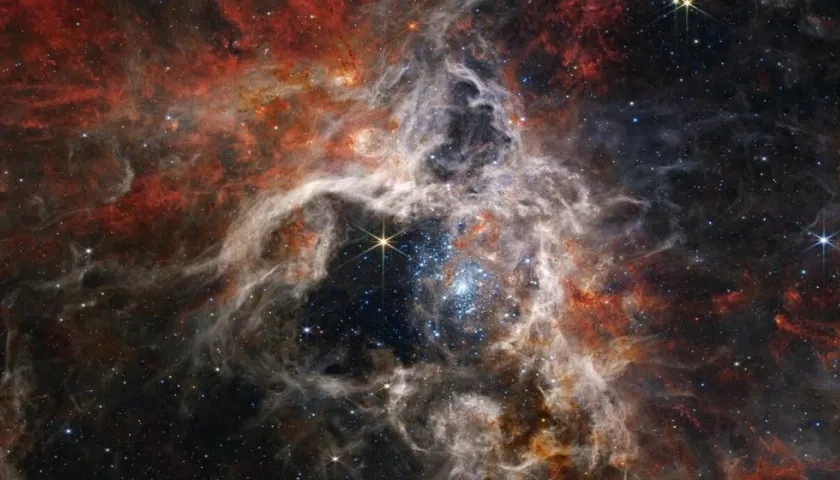 La nebulosa de Tarántula, una "guardería" de estrellas 