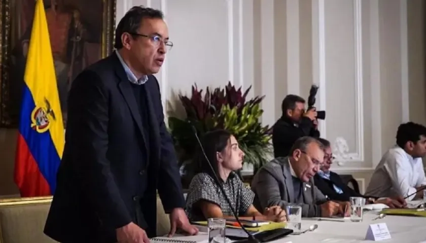 Reunión de Petro con bancada del Pacto Histórico.