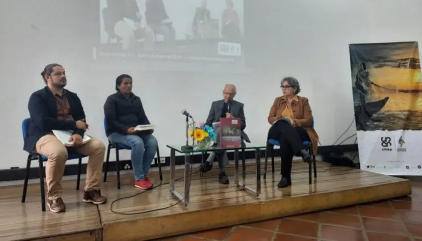 El Cinep en el lanzamiento de la revista Noche y Niebla No 65.