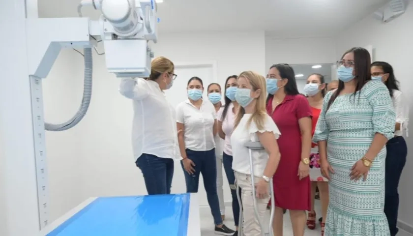 La gobernadora del Atlántico, Elsa Noguera.