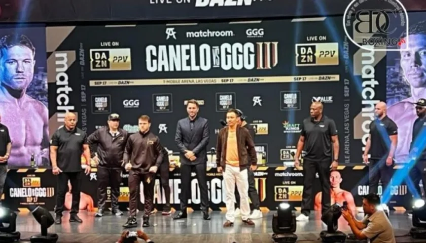 Saúl Álvarez y Gennady Golovkin.