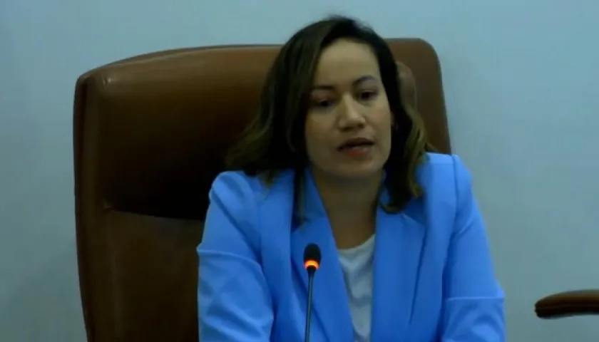 Carolina Corcho, Ministra de Salud.