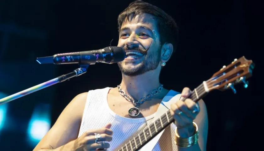 El cantante colombiano, Camilo.