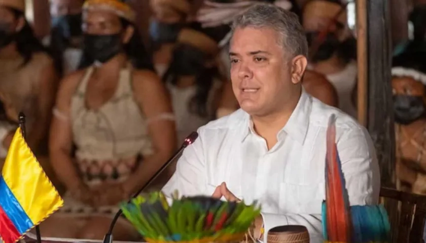 Expresidente Iván Duque.