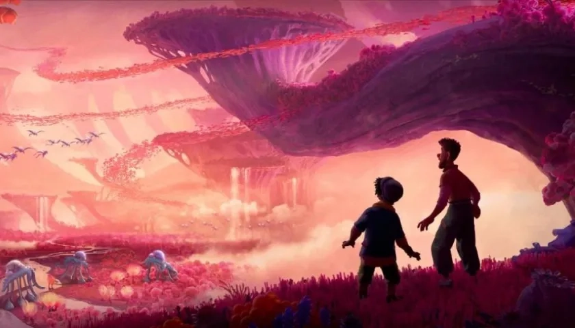 Película 'Strange World'.