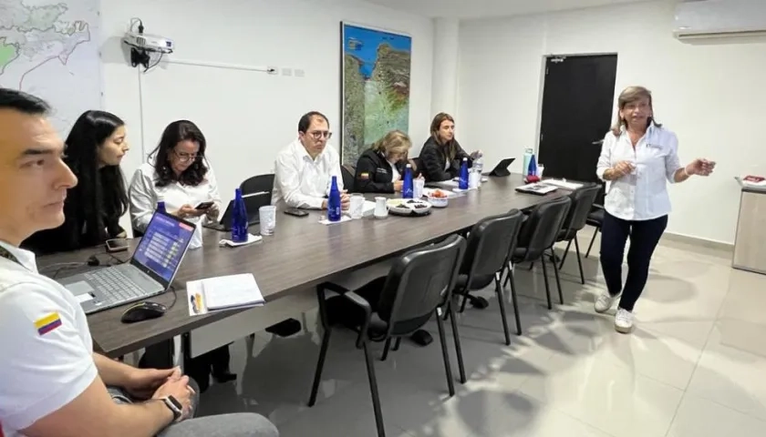 El Fiscal General Francisco Barbosa en Santa Marta