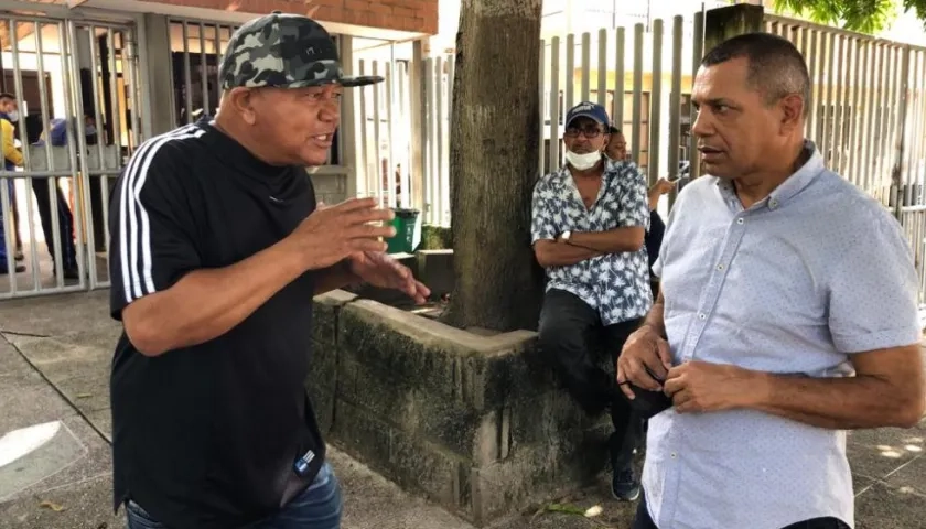 Álvaro Mercado con Sugar Baby Rojas