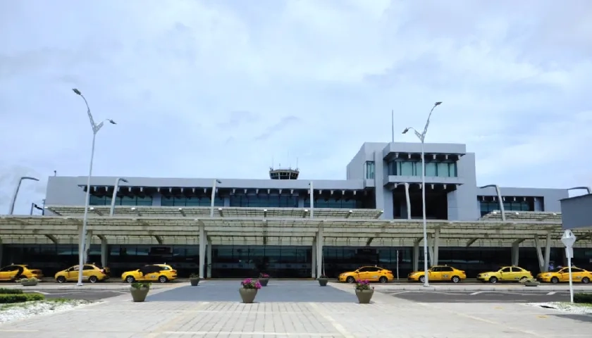 La modernización del aeropuerto quedó inconclusa.