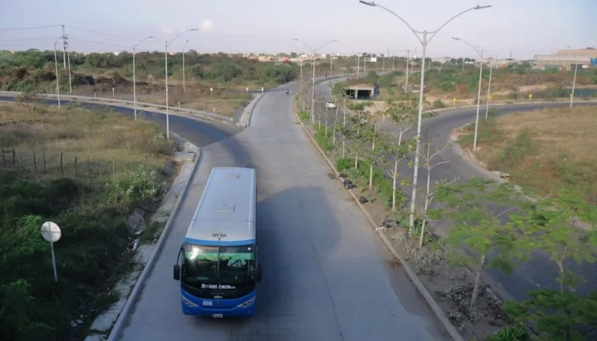 El corredor Salao – Platanal, en Soledad.