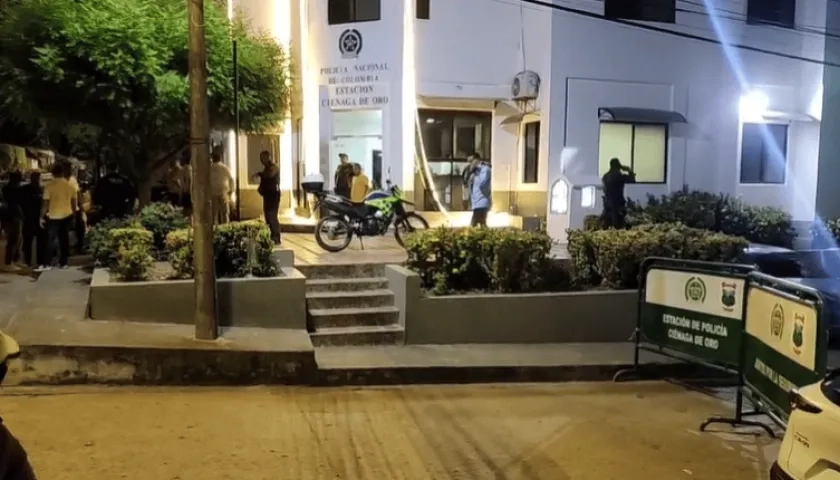 Estación de Policía de Ciénaga de Oro, Córdoba.