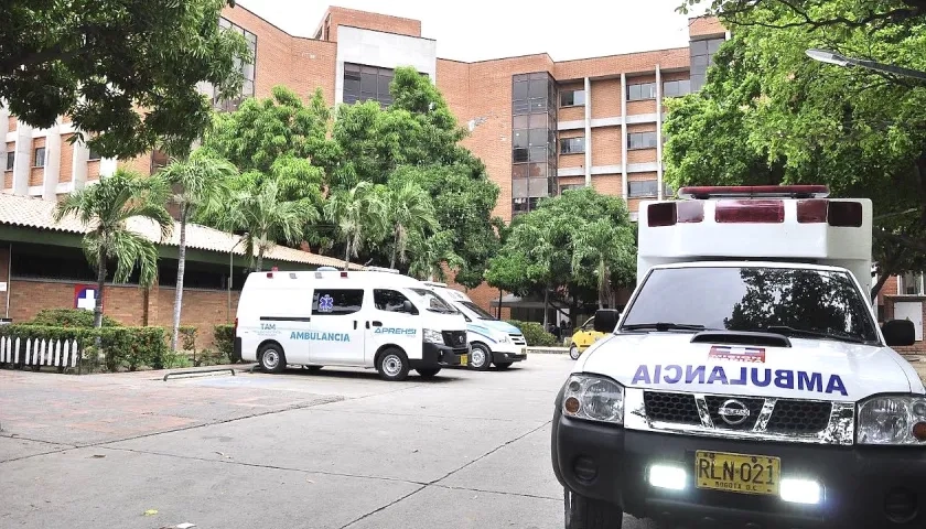 Instalaciones del Hospital Rosario Pumarejo de López.