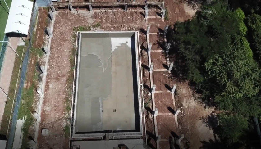 La piscina semiolímpica que construyen en Urumita.