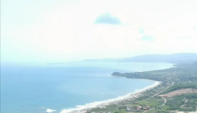 Aspecto de las playas de Tubará.