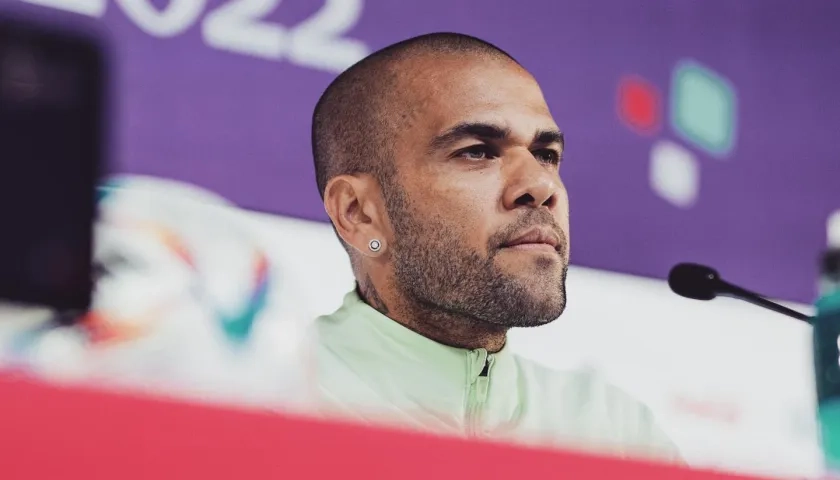 Dani Alves, capturado y enviado a la cárcel por agresión sexual.