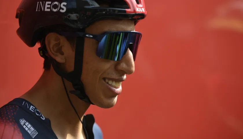 Egan Bernal viene de correr en la Vuelta a San Juan (Argentina).