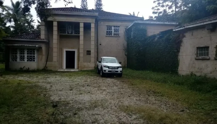 'Montecasino', antigua residencia de los hermanos Castaño en Medellín.