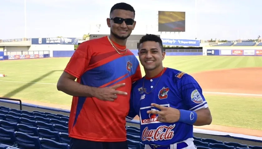 Jeffry y Brayan Niño son hijos del expelotero atlanticense Juan Niño.