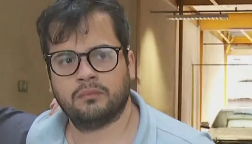 Andrés Eduardo Oñate Carrillo, de 32 años, capturado.