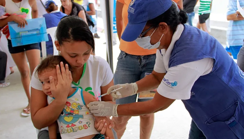 Los niños de 2 a 5 años recibirán su primer refuerzo de Triple Viral.