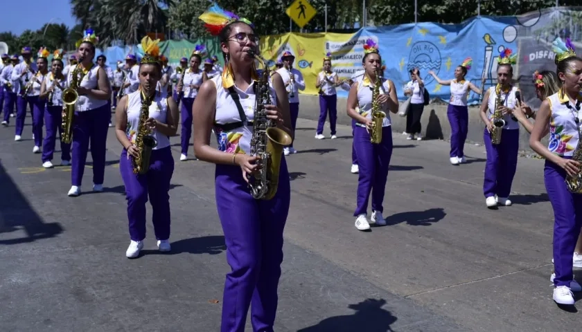 Colombia Amiga Banda Show de Bogotá fue muy aplaudida.