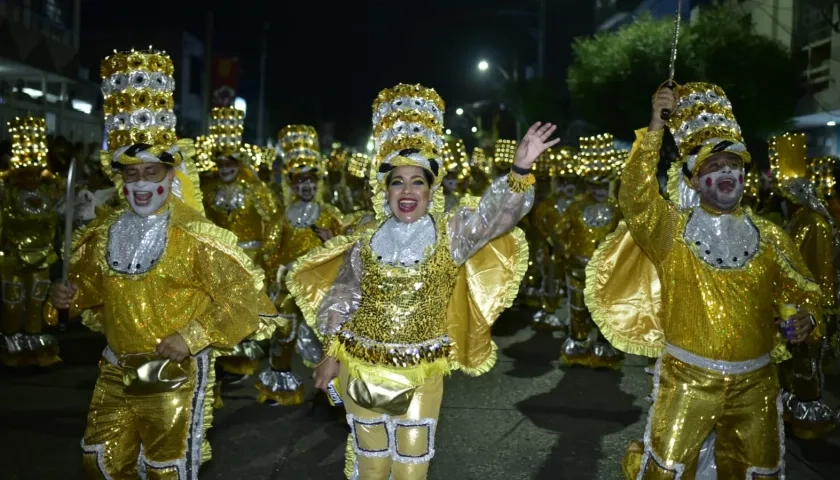 Aspecto de La Guacherna del Carnaval de Barranquilla.