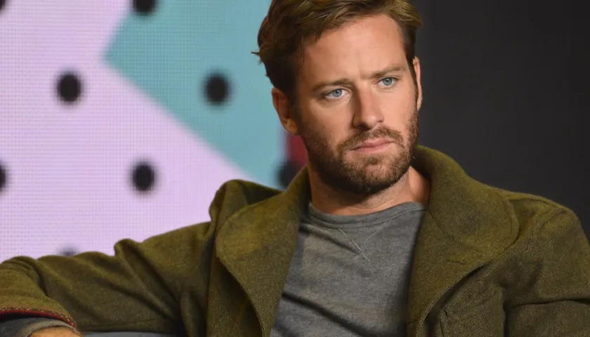 El actor estadounidense Armie Hammer.