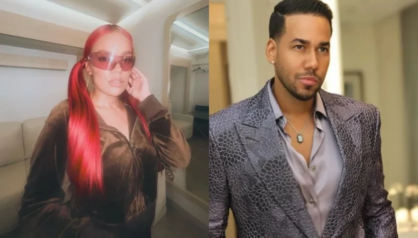 Karol G y Romeo Santos.