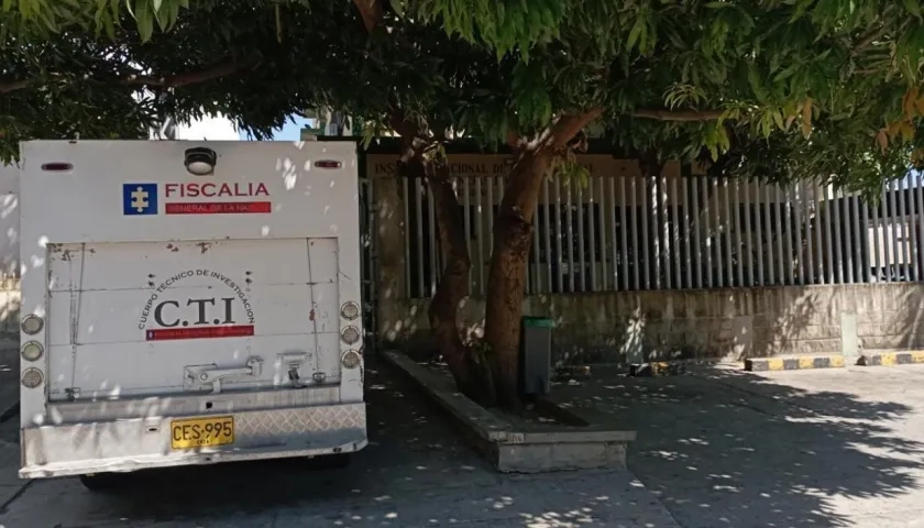 El cuerpo de la víctima fue llevado a Medicina Legal. 