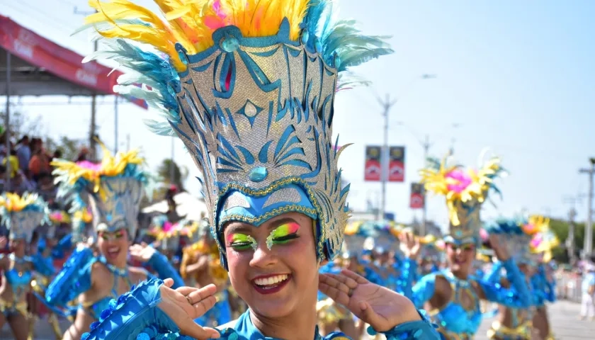 Comparsa Afrocaribe.