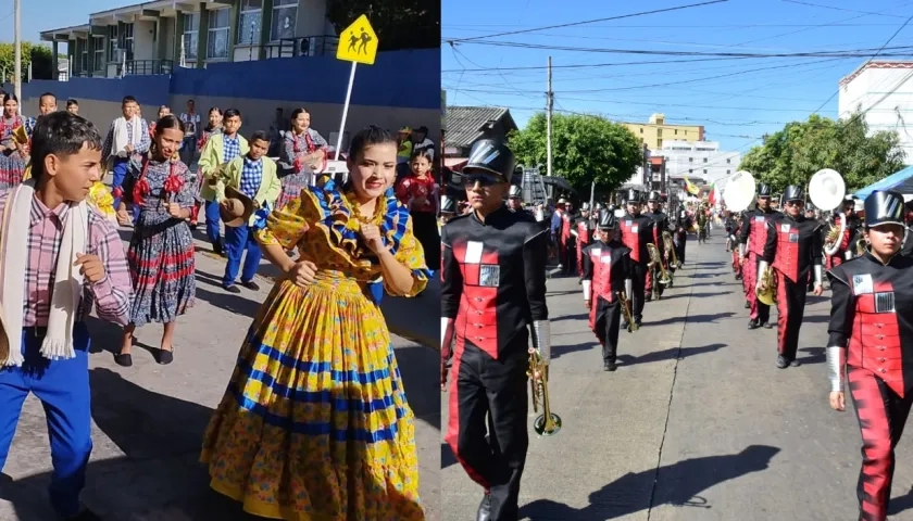 'Danza folclórica Astilleros', de El Zulia, y Fundación Artística Ciudad de la luna de Chía.