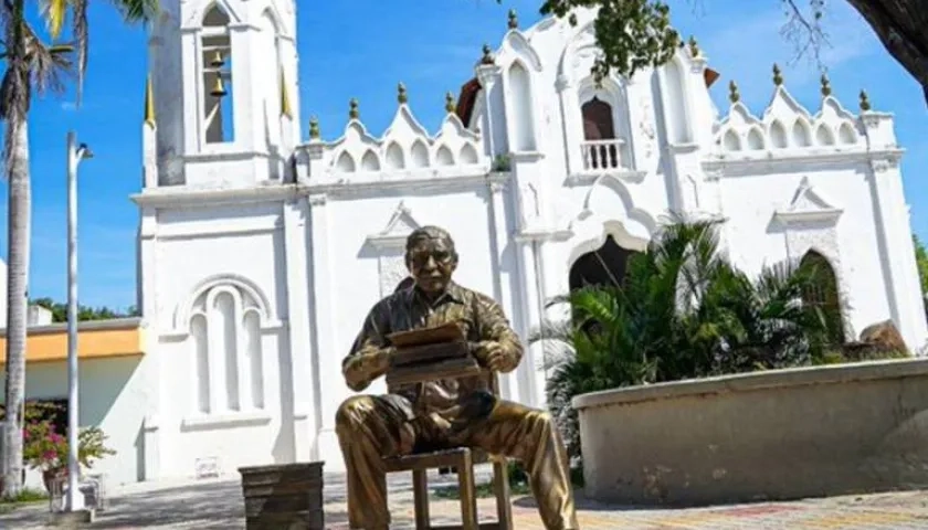 Imagen de la Plaza Central de Aracataca.