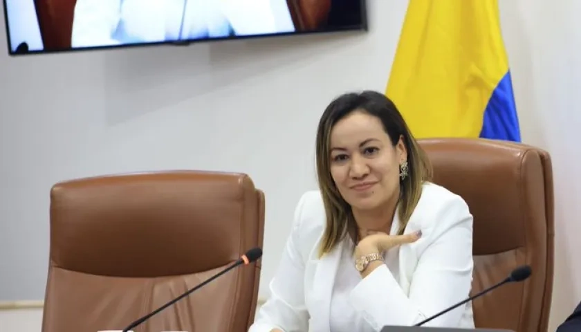 Carolina Corcho, ministra de Salud.