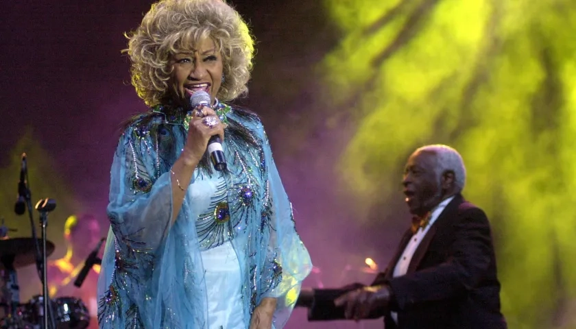 Celia Cruz, la querida 'Guarachera de Cuba'.