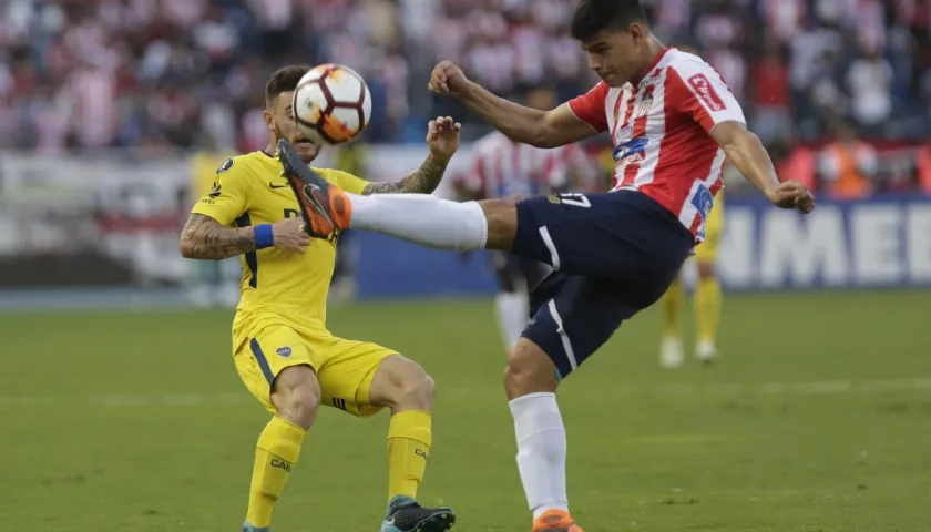 Jorge Arias en una foto de 2018 en el Junior de Barranquilla