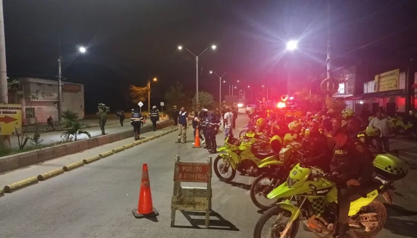 Operativos de control en Cali, la ciudad más violenta de Colombia, según estudio.