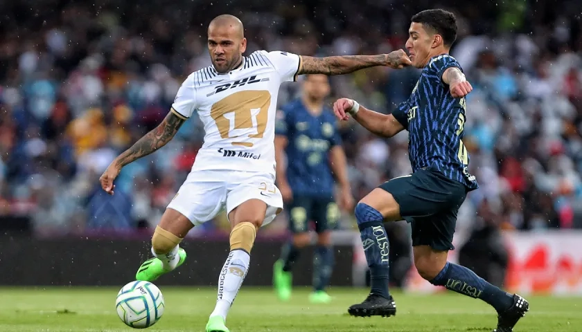 Dani Alves fue despedido por los Pumas el pasado 20 de enero.