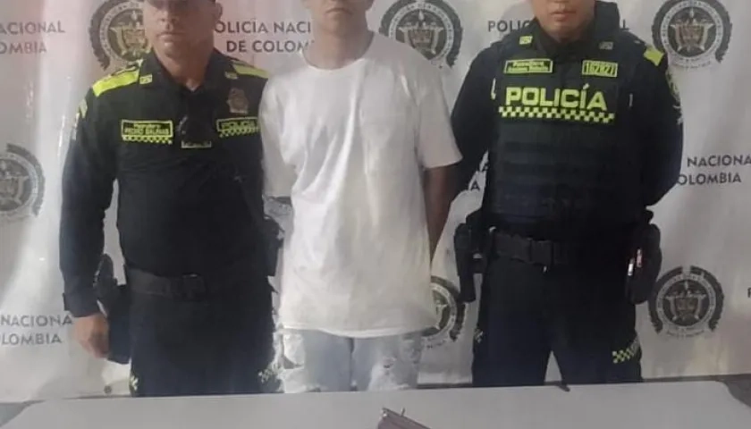 Alias 'Masacre' capturado por porte ilegal de arma de fuego