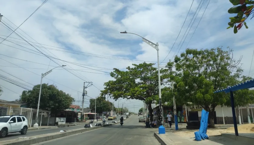 Calle 76 con carrera 6F, lugar donde ocurrió el accidente.