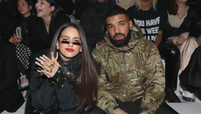 Drake y Rosalía.