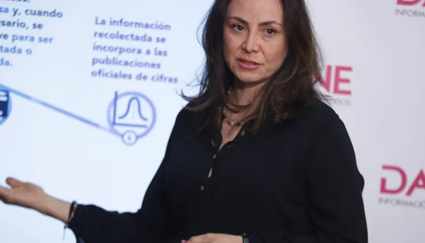 Piedad Urdinola, directora del DANE.