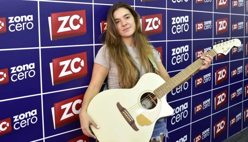 Valentina Rico, cantautora. 